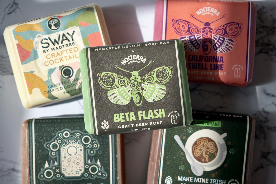 Beta Flash Craft Beer Soap Bar